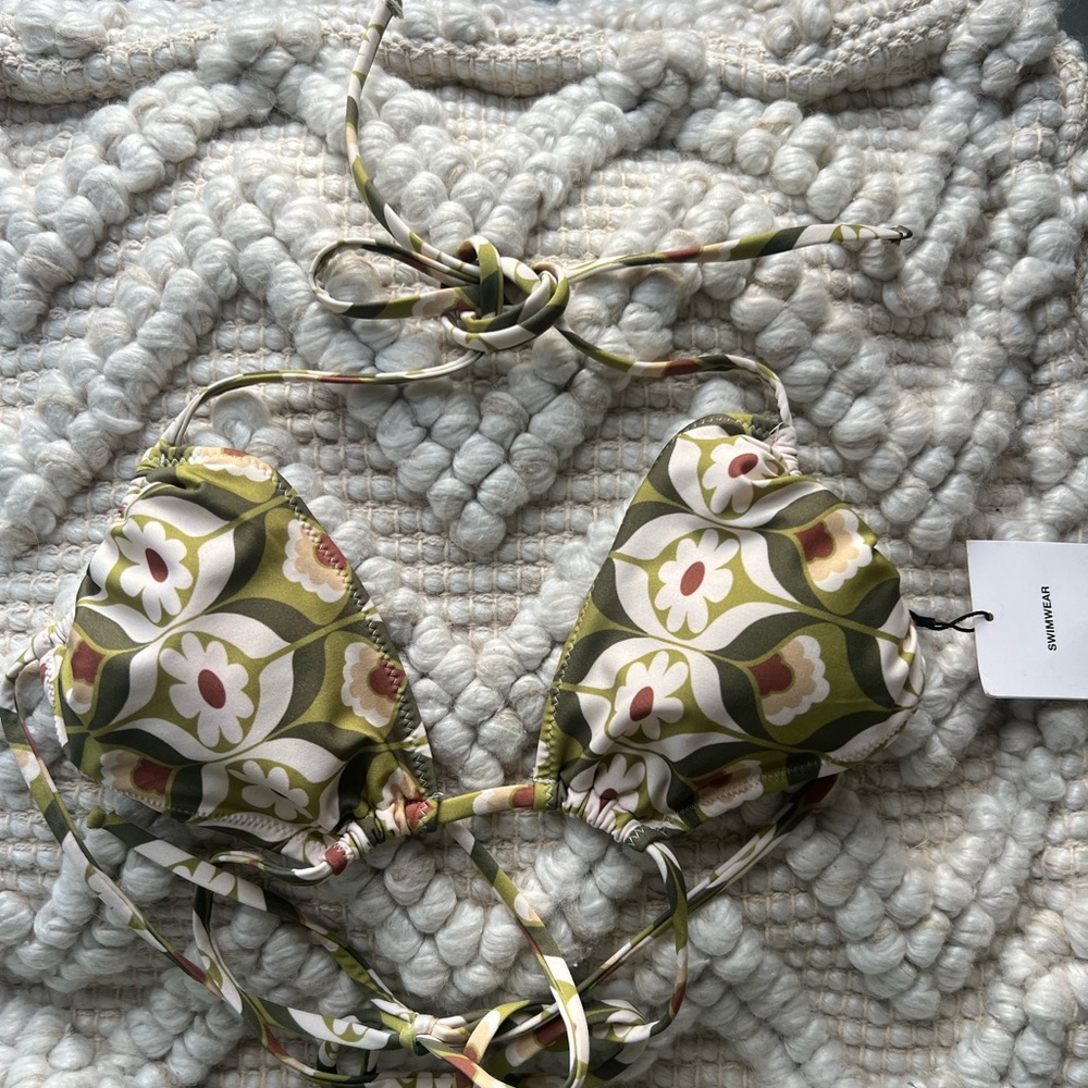 Zara Multicolor Bikini Top